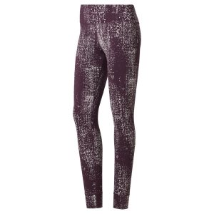 Reebok Lux Tights Damen - Lila - DE 562-RHW